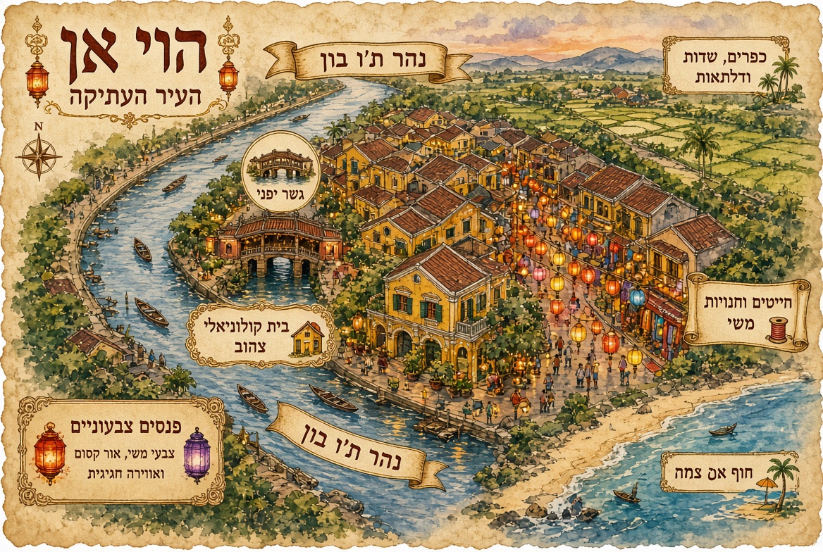 הוי אן — 11–15/9 · 5 לילות