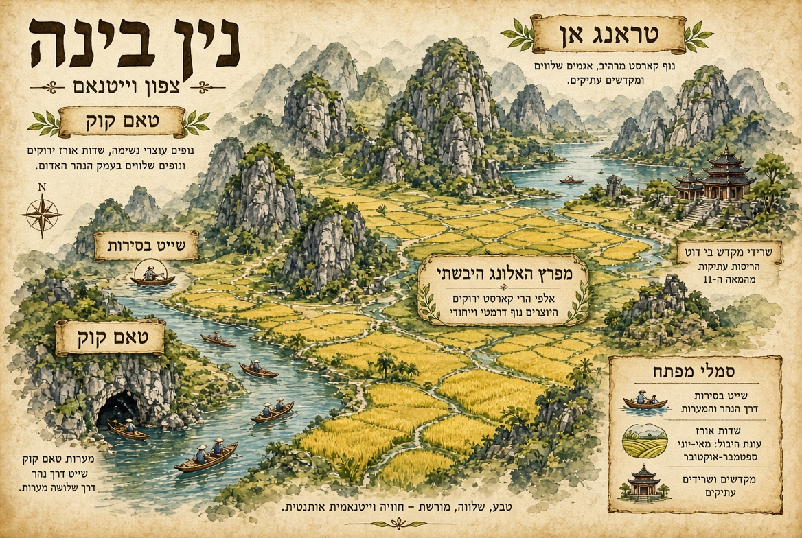 נין בין / טאם קוק — 8–9/9 · 2 לילות
