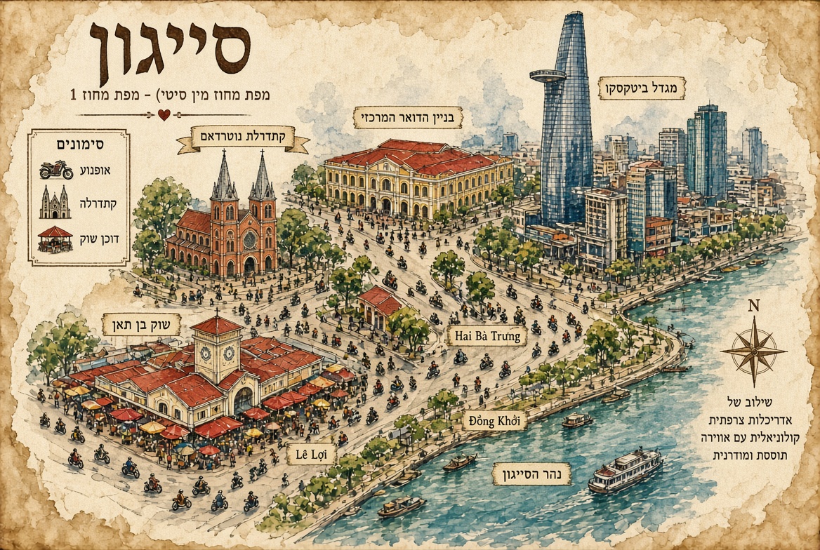 סייגון + מקונג — עד 1/10 · הסיום